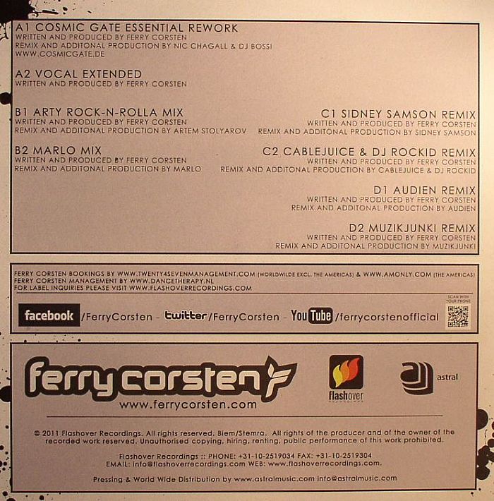 CORSTEN, Ferry - Punk (remixed)
