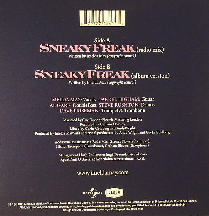 MAY, Imelda - Sneaky Freak