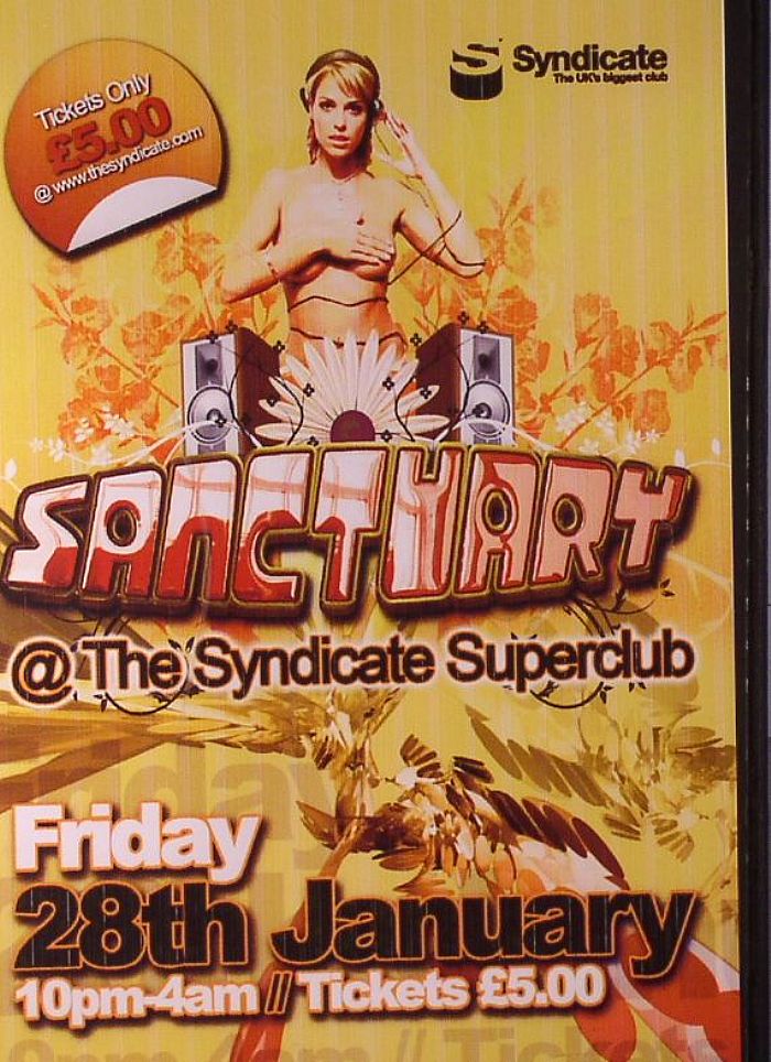 JOHN G/D SIRE/ZUN!E/NICKI B/COVER/VIPER/ADM C/HAGI/DJ E/LIBERTY/TURNA/DJ CHEEZE/MC JONAK/VARIOUS - Sanctuary @ The Syndicate Superclub (Friday 28th January 2011)