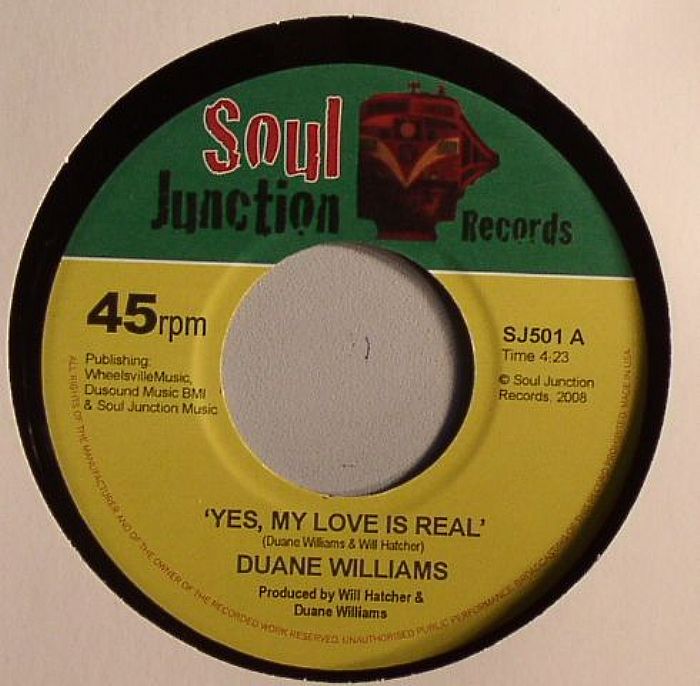 WILLIAMS, Duane - Yes My Love Is Real