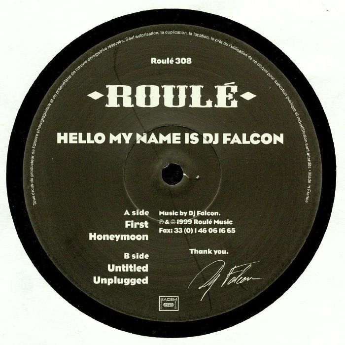 DJ FALCON - Hello My Name Is DJ Falcon