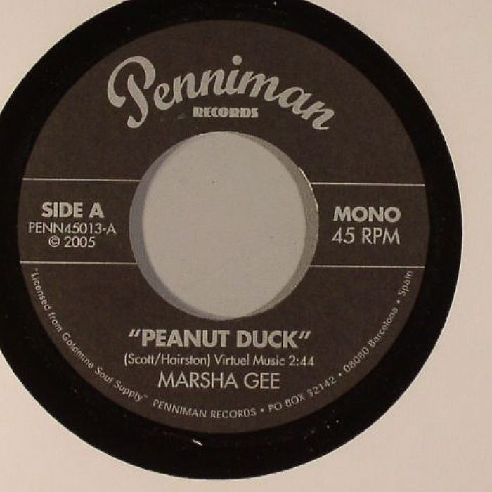 GEE, Marsha/COUNT YATES - Peanut Duck