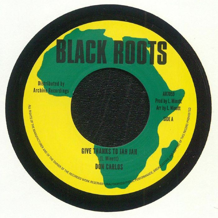Don Carlos – Give Thanks vinyl cover