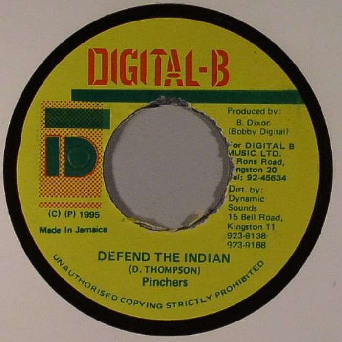 PINCHERS - Defend The Indian (1/4 to 12 Riddim)