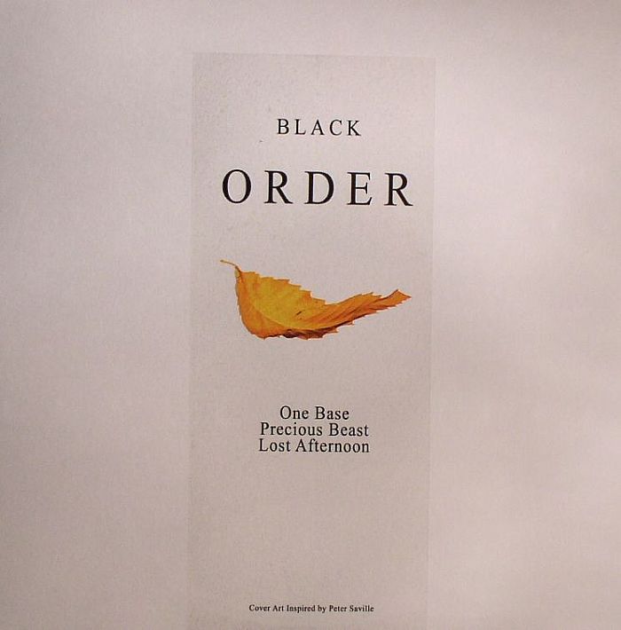 BLACK ORDER aka PETER BLACK - One Base