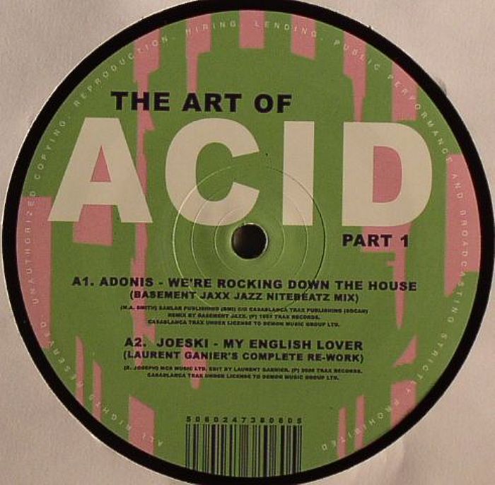 ADONIS/JOESKI/PHUTURE - The Art Of Acid Part 1