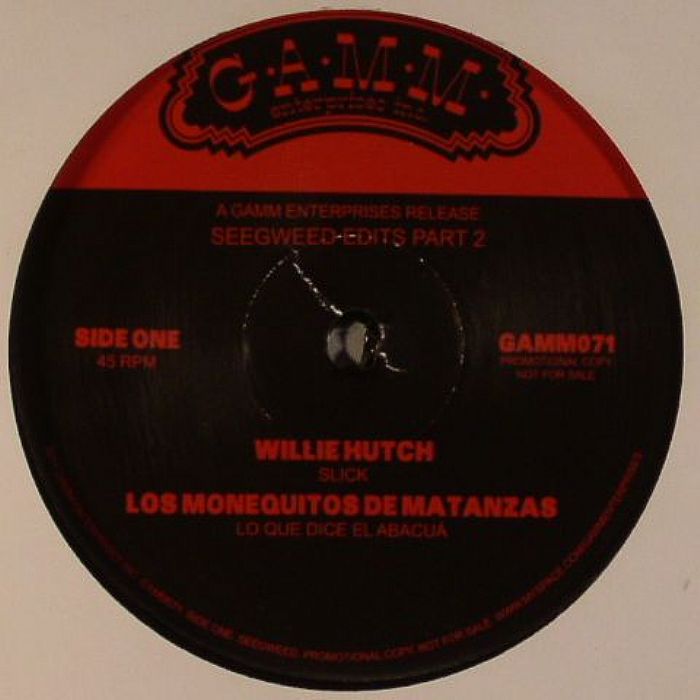 HUTCH, Willie/LOS MONEQUITOS DE MATANZAS/LOU BOND - Seegweed Edits Part 2
