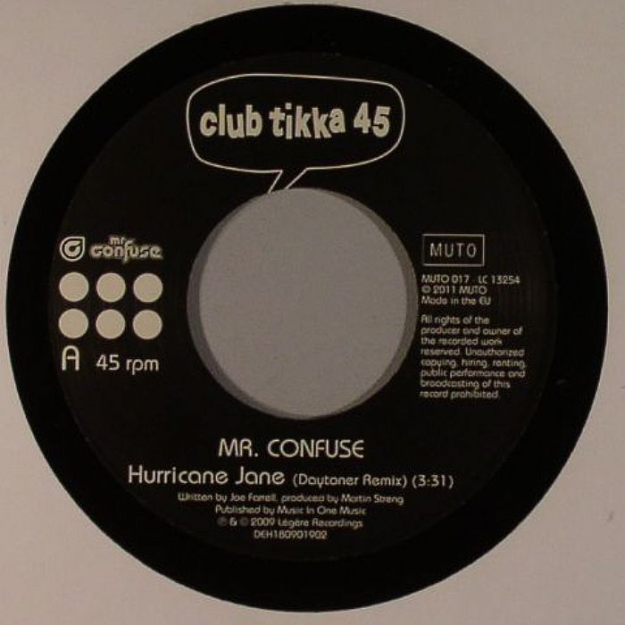 MR CONFUSE/DAYTONER/DJ BENZ - Club Tikka 45 Vol 5
