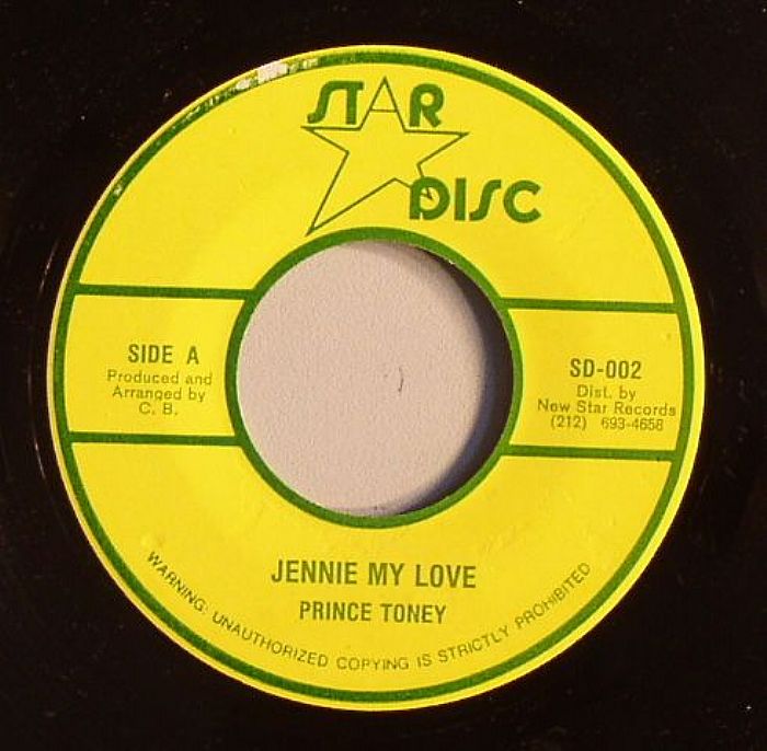PRINCE TONEY - Jennie My Love