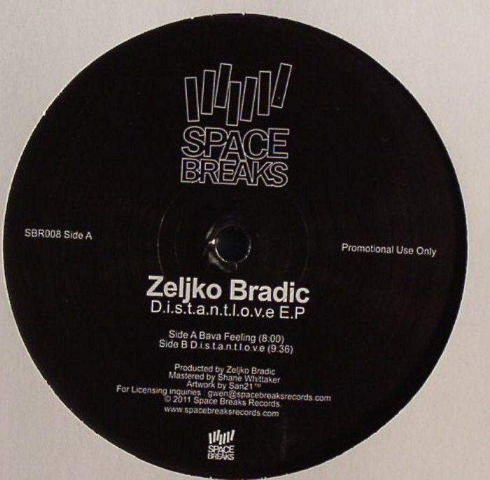 BRADIC, Zeljko - Distant Love EP