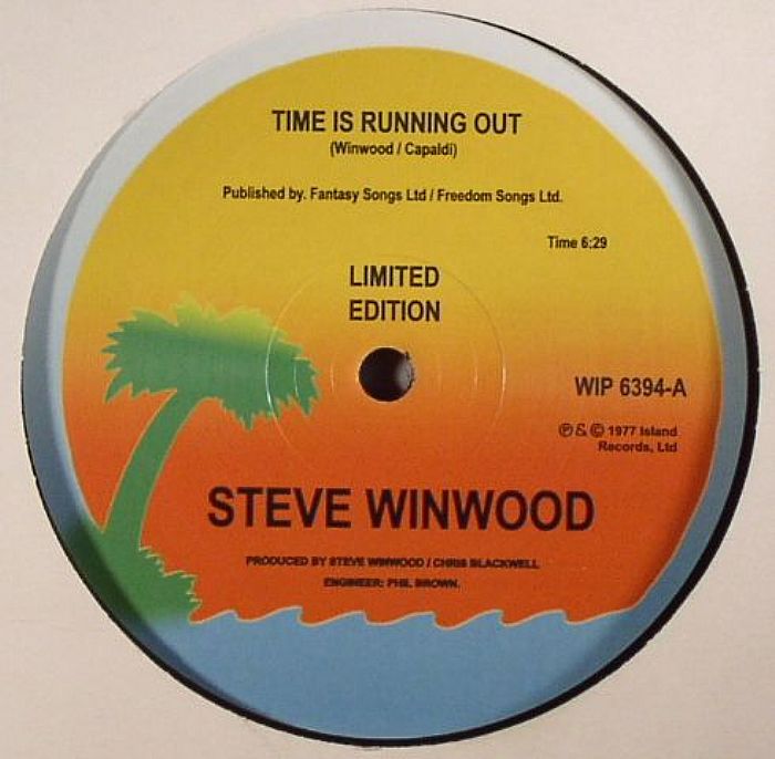 WINWOOD, Steve - Time Is Running Out