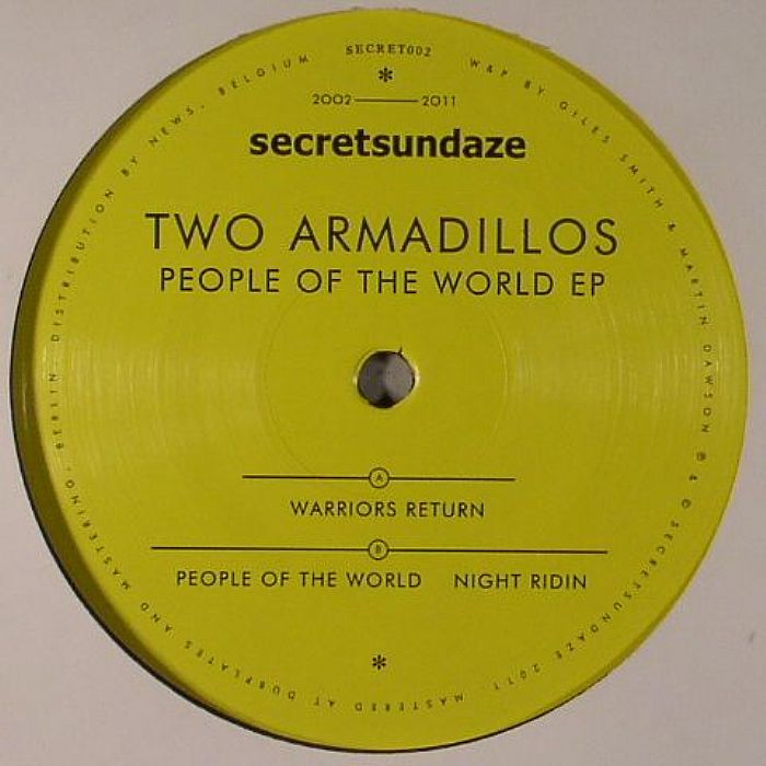 TWO ARMADILLOS - People Of The World EP