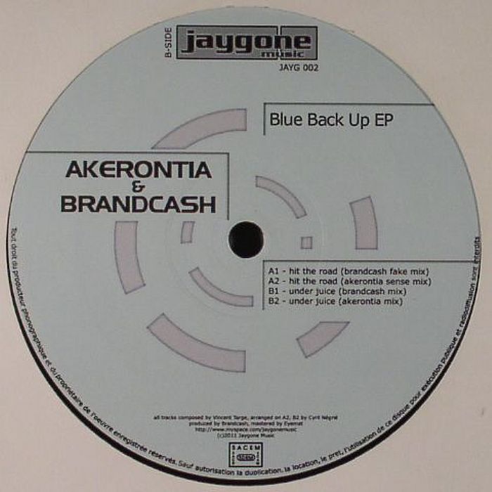 AKERONTIA/BRANDCASH - Blue Back Up EP