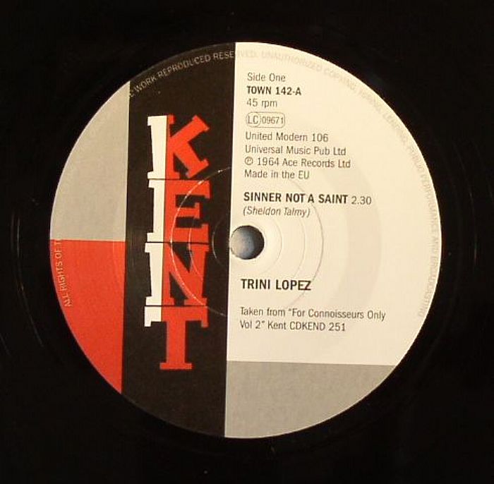 LOPEZ, Trini/JOHNNY COPELAND - Sinner Not A Saint