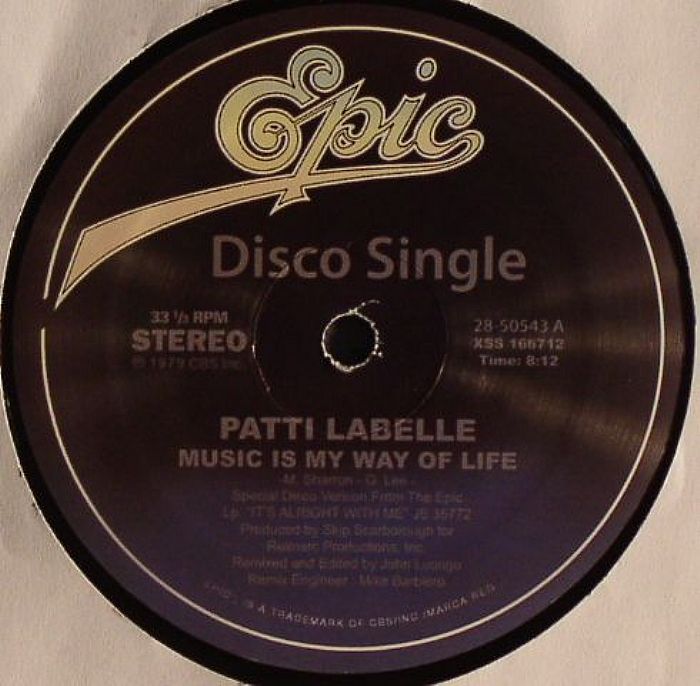 LABELLE, Patti - Music Is My Way Of Life