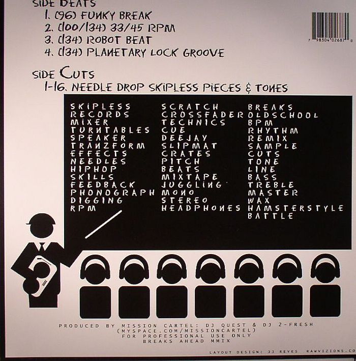MISSION CARTEL aka DJ QUEST/DJ 2 FRESH - Scratch Breaks Vol 1