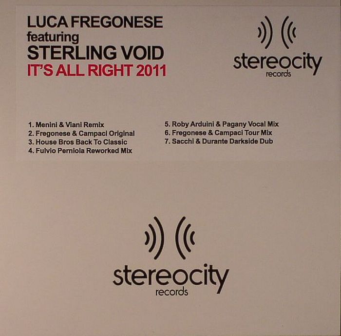 FREGONESE, Luca feat STERLING VOID - It's All Right 2011