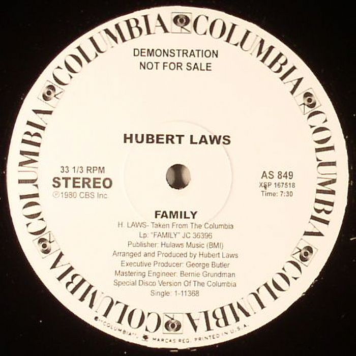LAWS, Hubert - Family