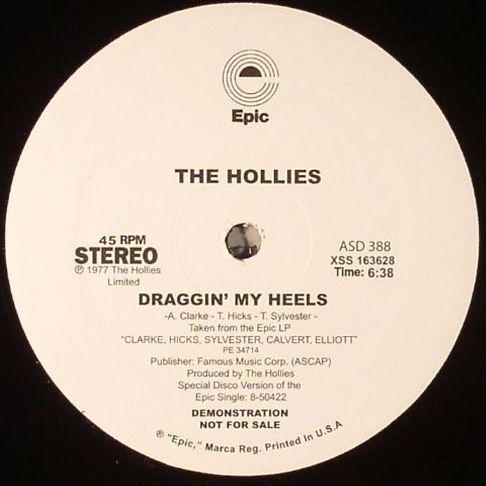 HOLLIES, The - Draggin' My Heels
