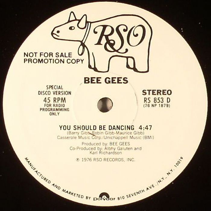 BEE GEES - You Should Be Dancing (Special disco version)