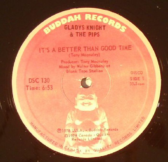 KNIGHT, Gladys & THE PIPS - It's A Better Than Good Time