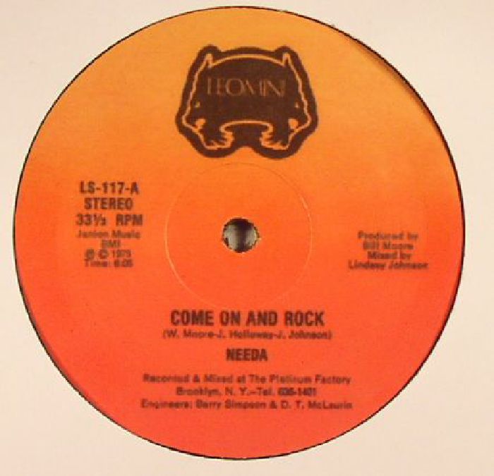 NEEDA - Come On & Rock (reissue)