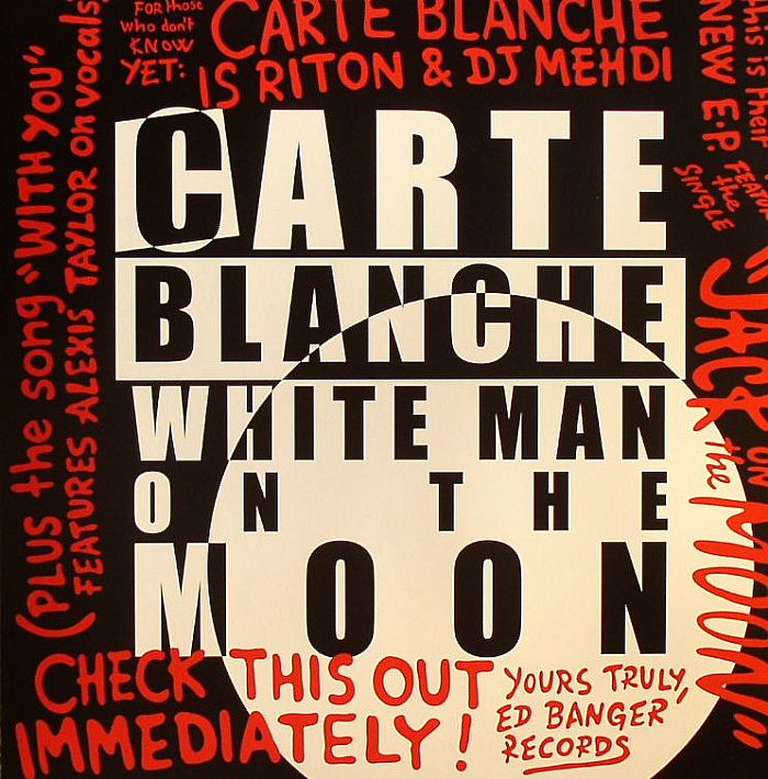 CARTE BLANCHE - White Man On The Moon EP