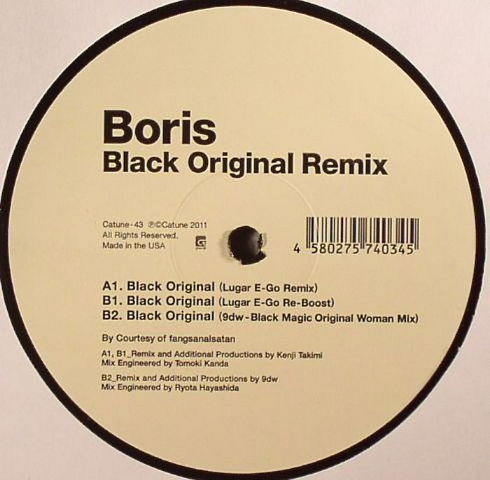 BORIS - Black Original (remixes)