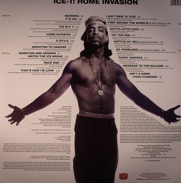 ICE T Home Invasion vinyl at Juno Records.