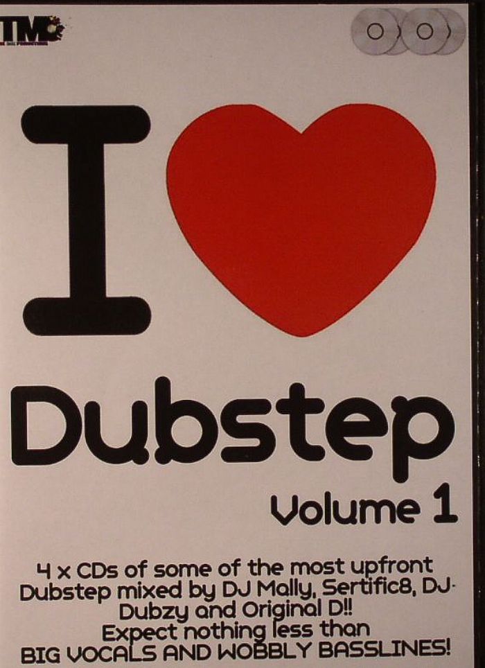 DJ MALLY/SERTIFIC8/DJ DUBZY/ORGINAL D/VARIOUS - I Love Dubstep Vol 1
