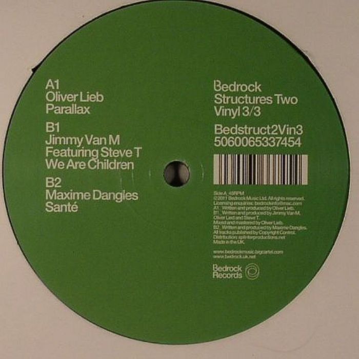 LIEB, Oliver/JIMMY VAN M feat STEVE T/MAXIME DANGLES - Structures Two Vinyl 3/3