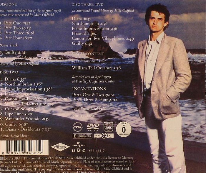OLDFIELD, Mike - Incantations (Deluxe Edition)