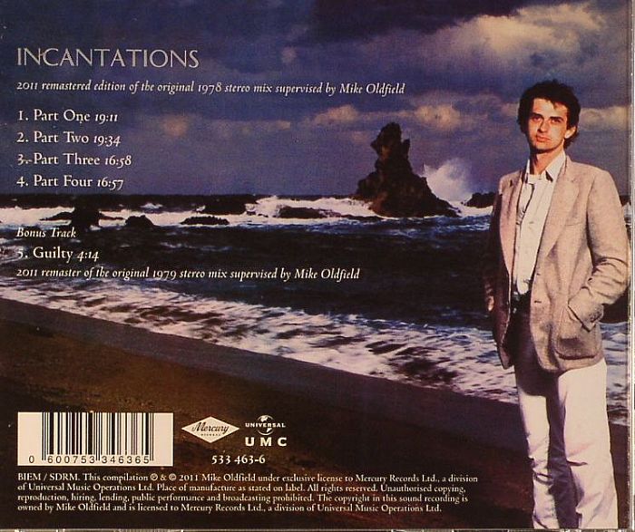 OLDFIELD, Mike - Incantations (remastered)