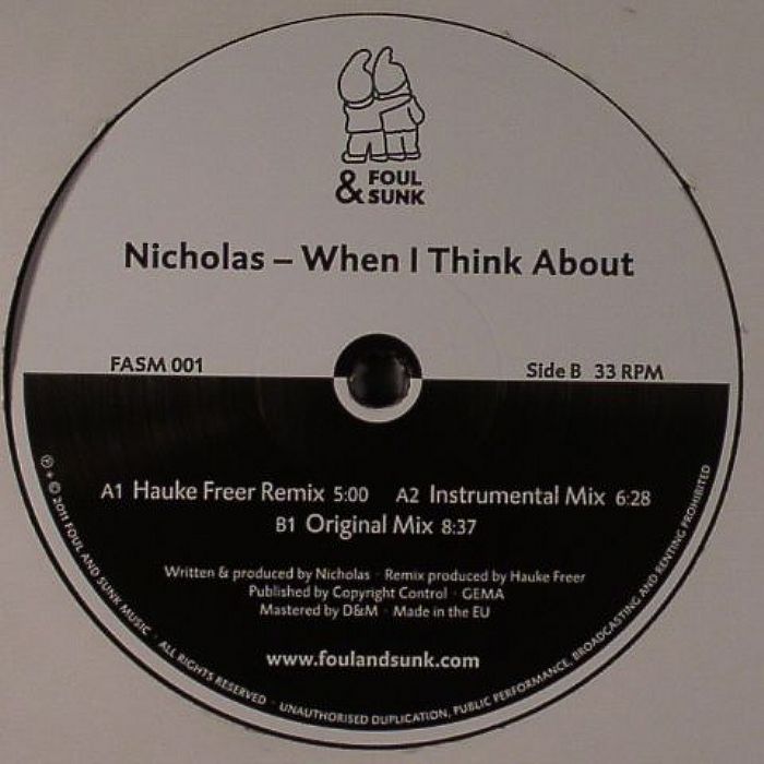 NICHOLAS - When I Think About