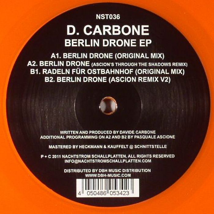 CARBONE, D - Berlin Drone EP
