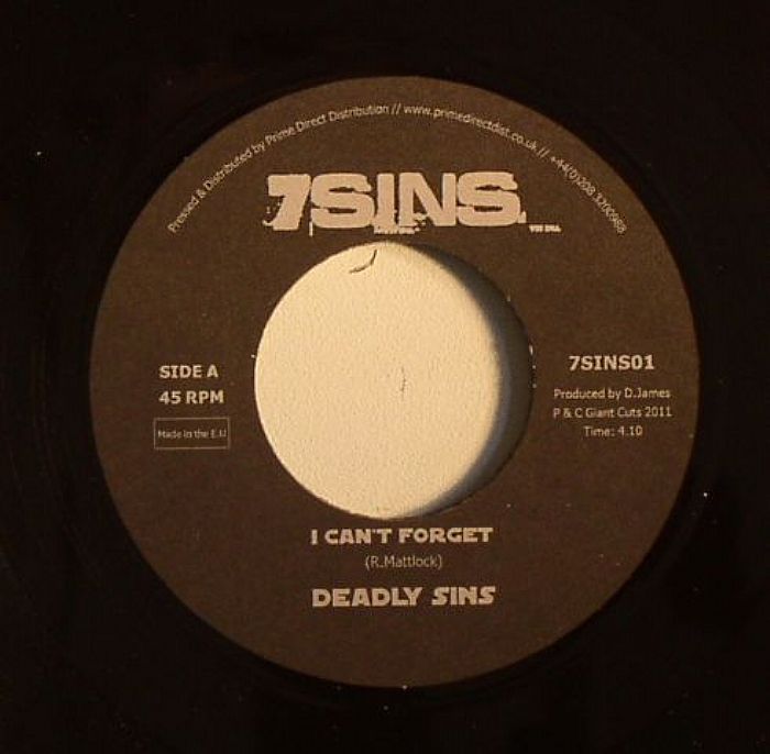 DEADLY SINS/78 EDITS - I Can't Forget