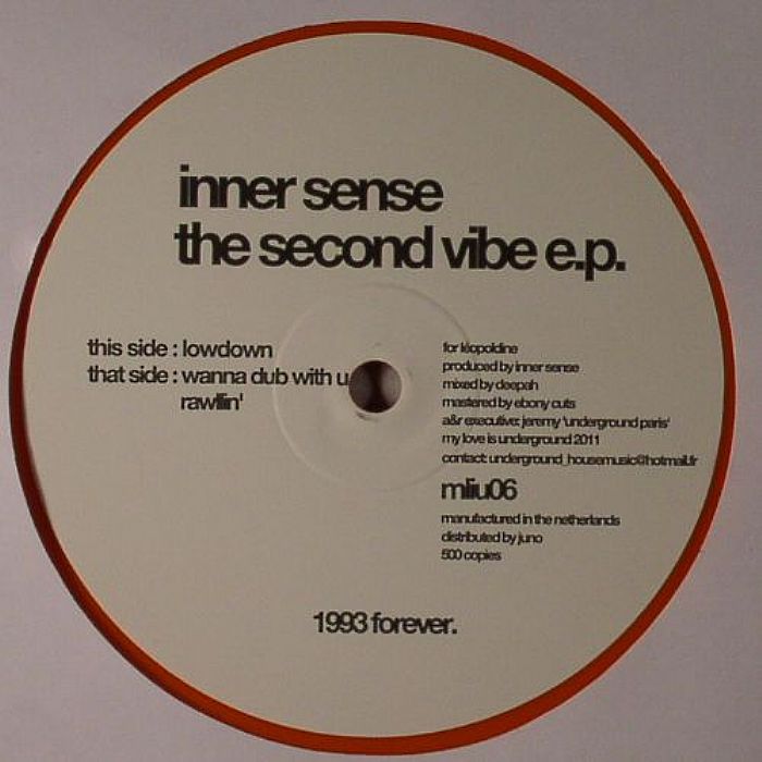 INNER SENSE - The Second Vibe EP