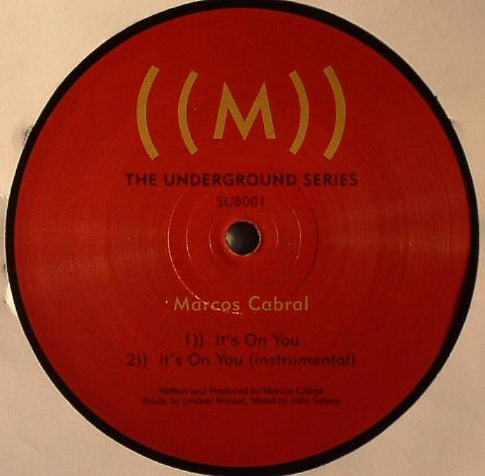 CABRAL, Marcos/ELI ESCOBAR - It's On You