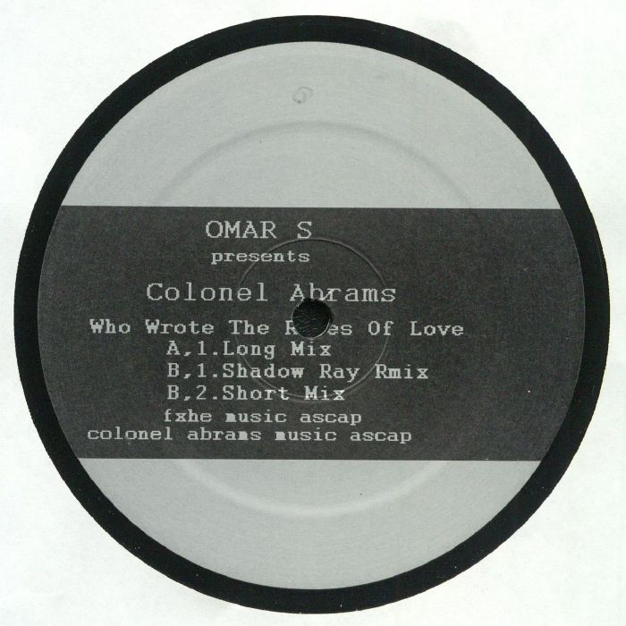 OMAR S feat COLONEL ABRAMS - Who Wrote The Rules Of Love