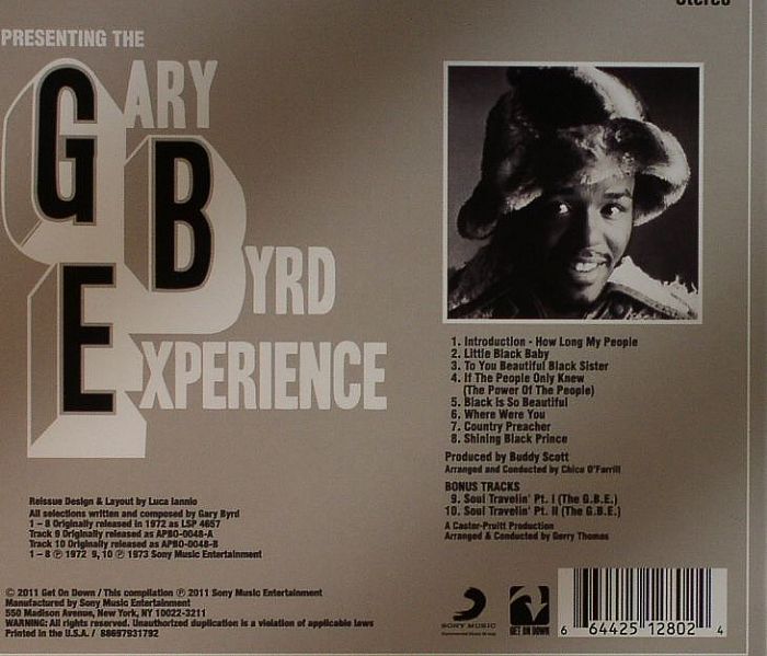 BYRD, Gary - The Gary Byrd Experience