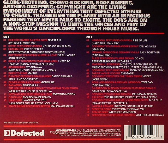 COPYRIGHT/VARIOUS - Defected In The House Hong Kong '11