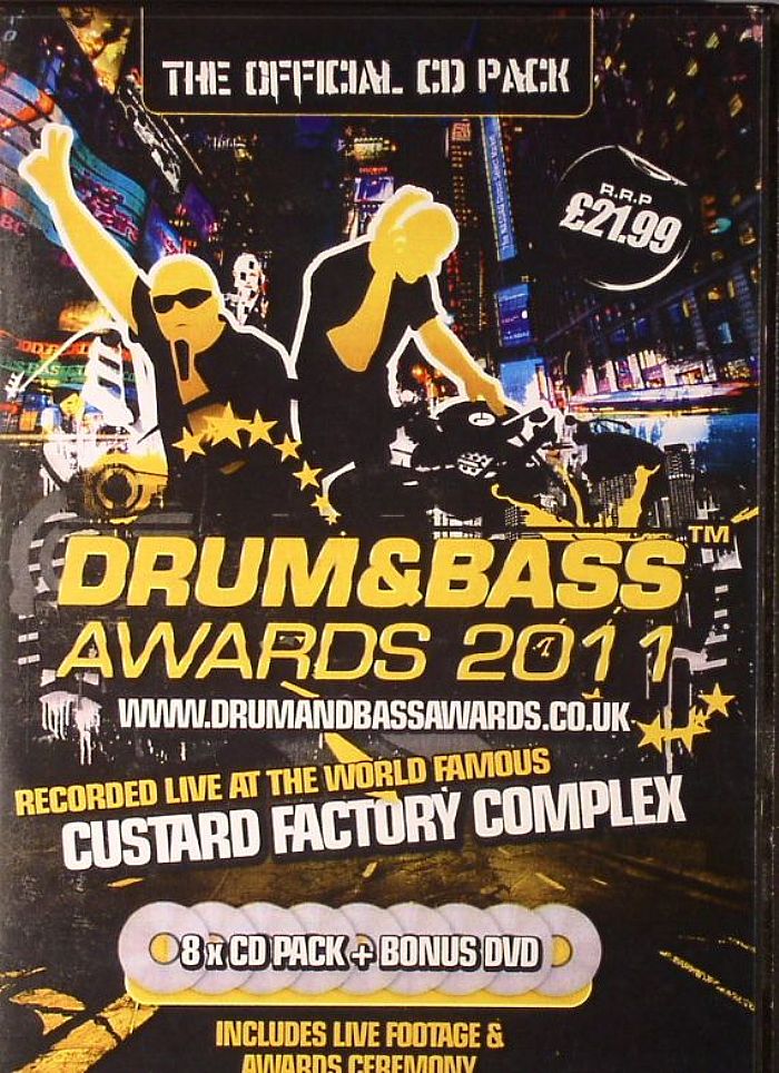 DJ HYPE/HIGH CONTRAST/FRICTION/DANNY BYRD/NETSKY/FABIO/GROOVERIDER/LOADSTAR/DJ SLY/RUFFSTUFF/VARIOUS - The National Drum & Bass Awards 2011: Recorded Live @ Custard Factory Complex Birmingham