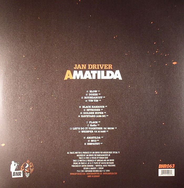 DRIVER, Jan - Amatilda