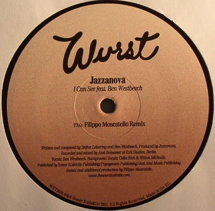 JAZZANOVA feat BEN WESTBEECH - I Can See (Filippo Moscatello remix)
