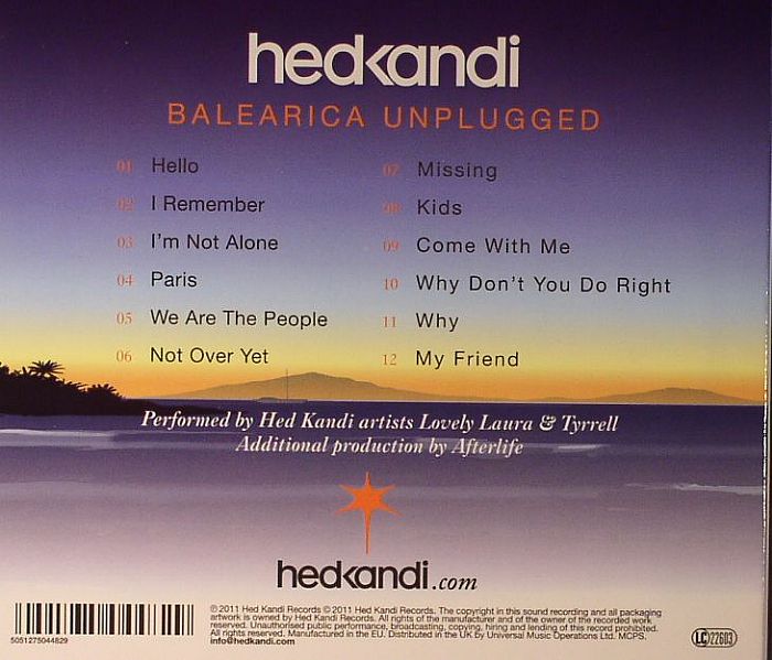 LOVELY LAURA/TYRRELL - Balearica Unplugged 2011
