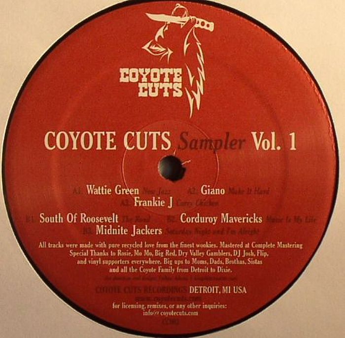 COYOTE CUTS - Sampler Vol 1