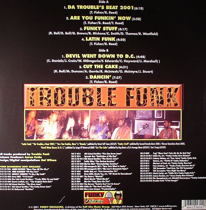 TROUBLE FUNK - Funkin The Classics Go Go Classics: Unreleased 80s Recordings Of Classic 70s Jams