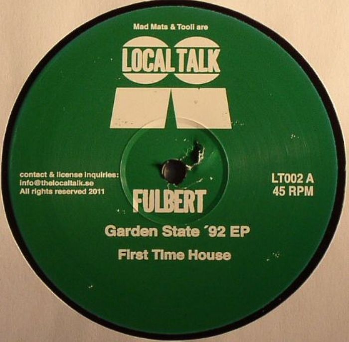 FULBERT - Garden State '92 EP