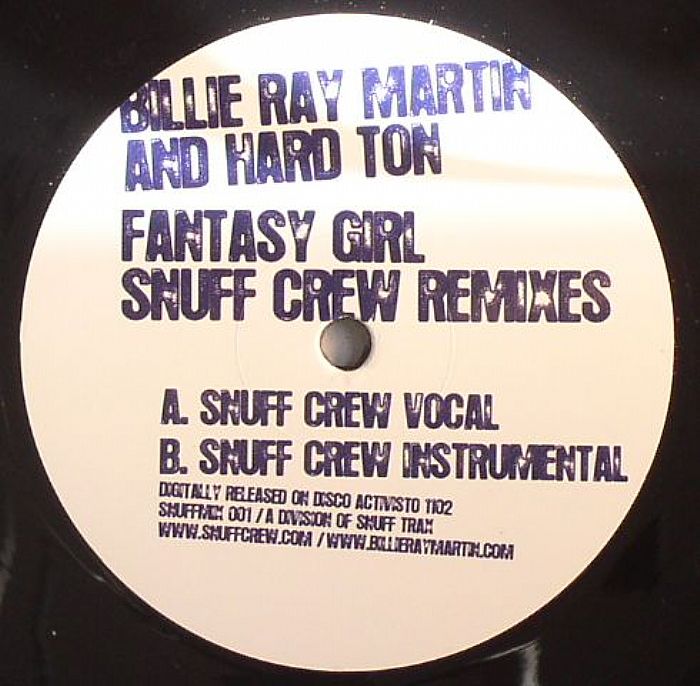 RAY MARTIN, Billie/HARD TON - Fantasy Girl (Snuff Crew remixes)