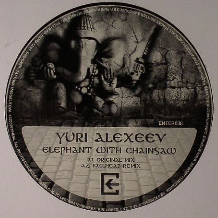 ALEXEEV, Yuri - Elephant With Chainsaw